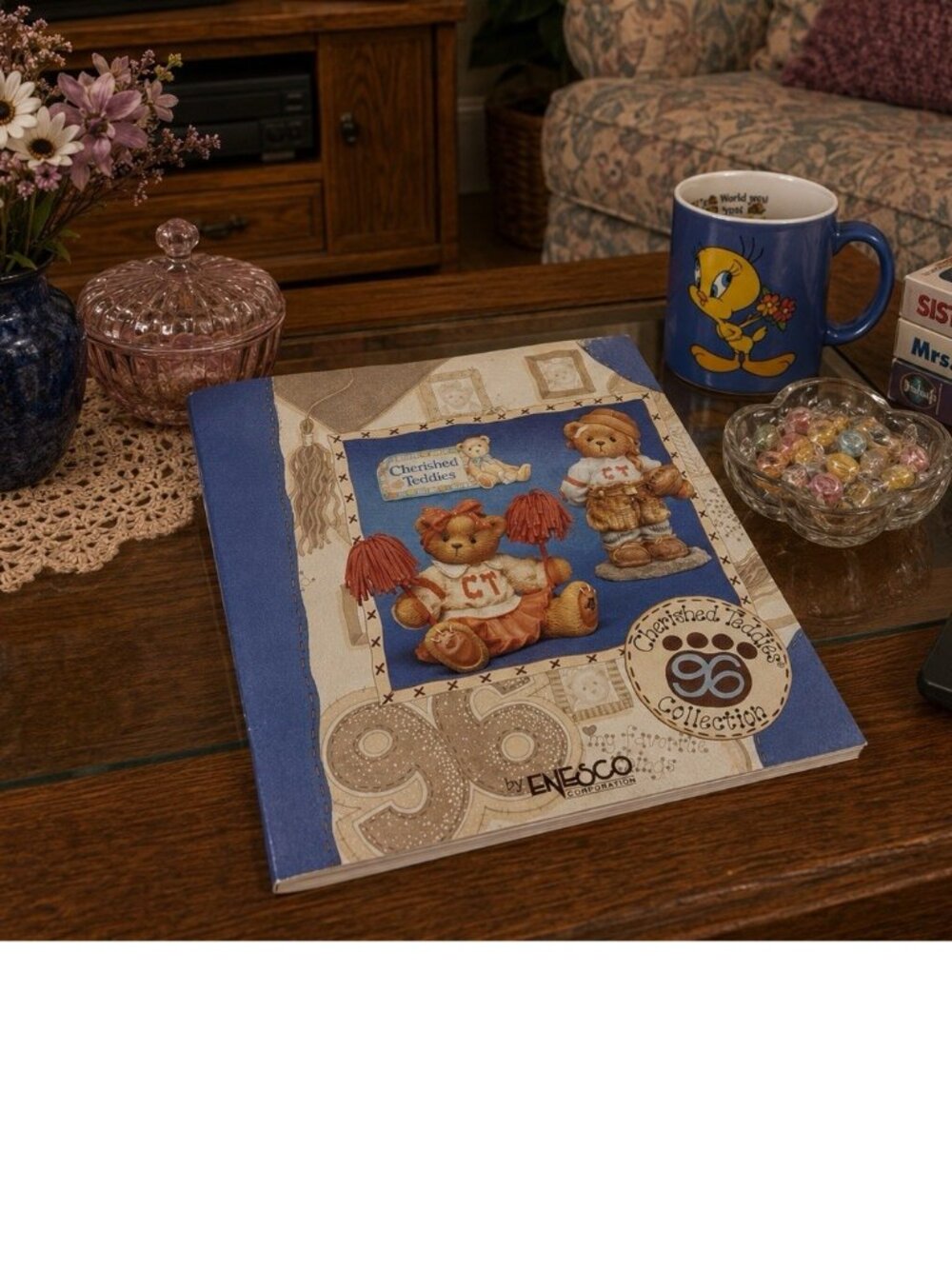 1996 Cherished Teddies Collection Catalog Enesco Collector Guide Figurine Book
